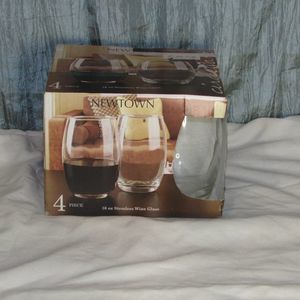 stemless wine glass 16oz